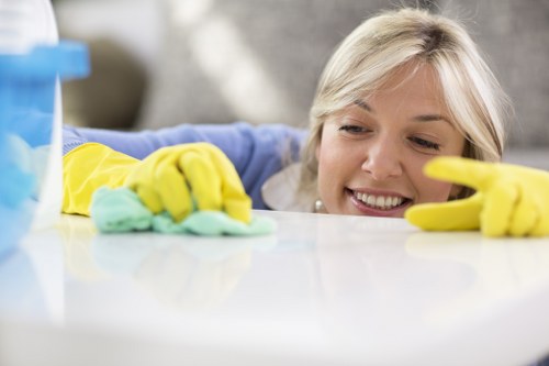 Careful curtain and drape cleaning for commercial premises in NW8